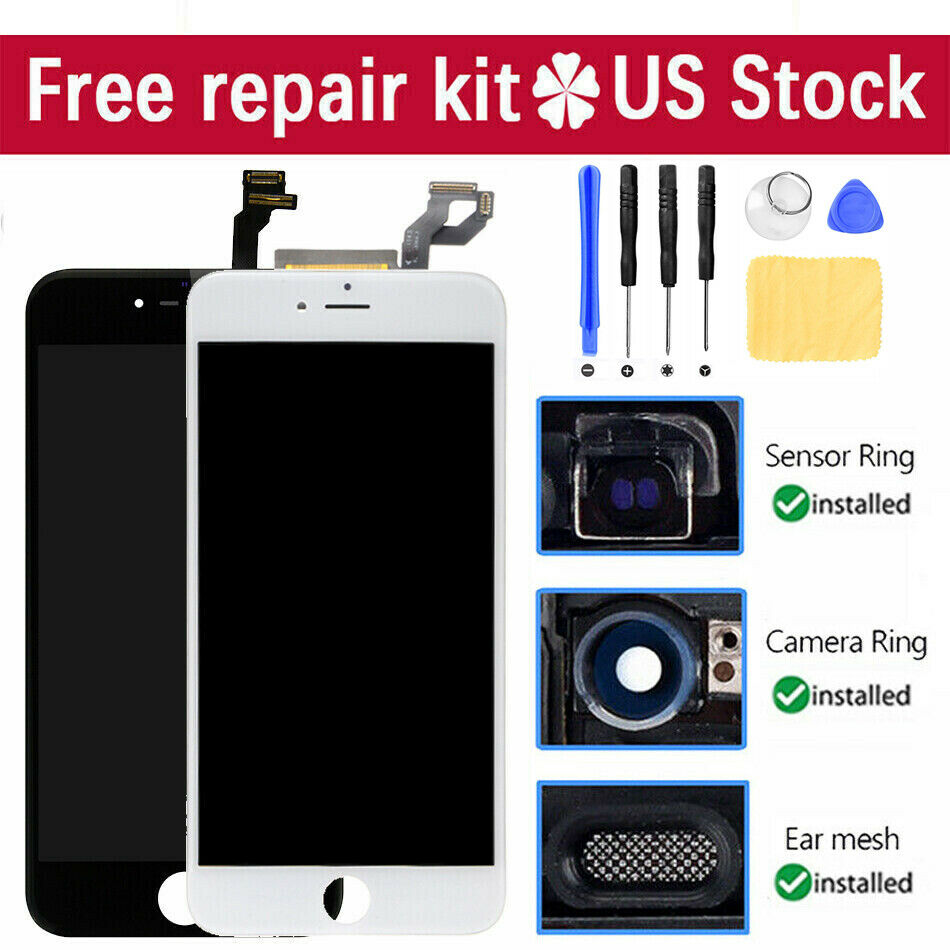 For Iphone 6 6s 7 8 Plus Lcd Display Assembly Digitizer Touch Screen Replacement