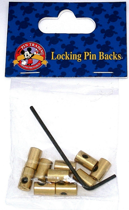 New Disney Parks Authentic ✿ Metal Locking Pin Backs ✿ Keep Collectibles Safe!