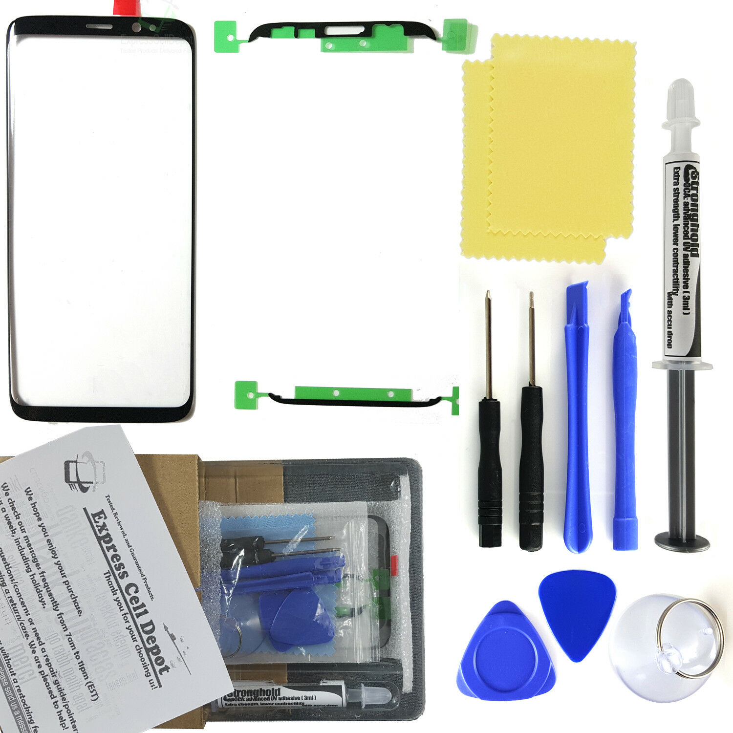 For Samsung Galaxy S8/s9/plus Front Glass Lens Screen Replacement Loca Glue Tool